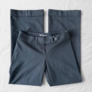 INC International Concepts black low rise flare pants